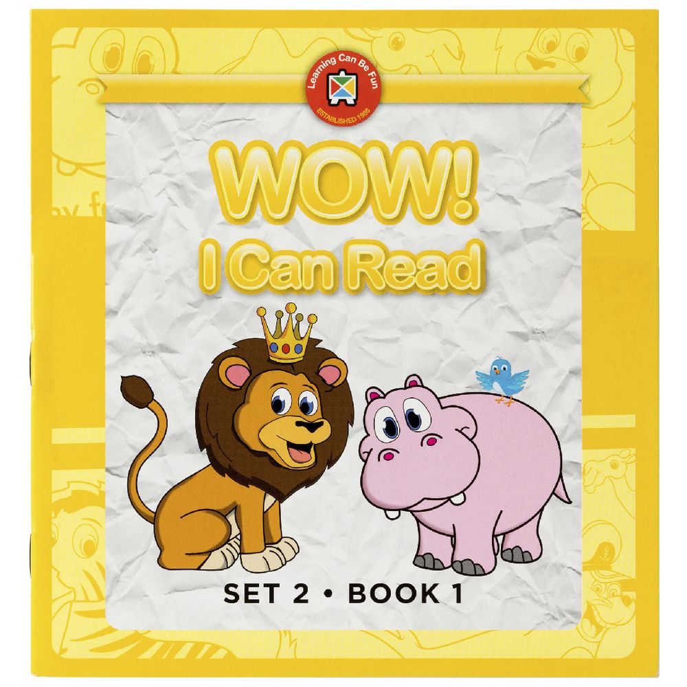 Learning Can Be Fun Wow I Can Read Books Set 2 Yellow