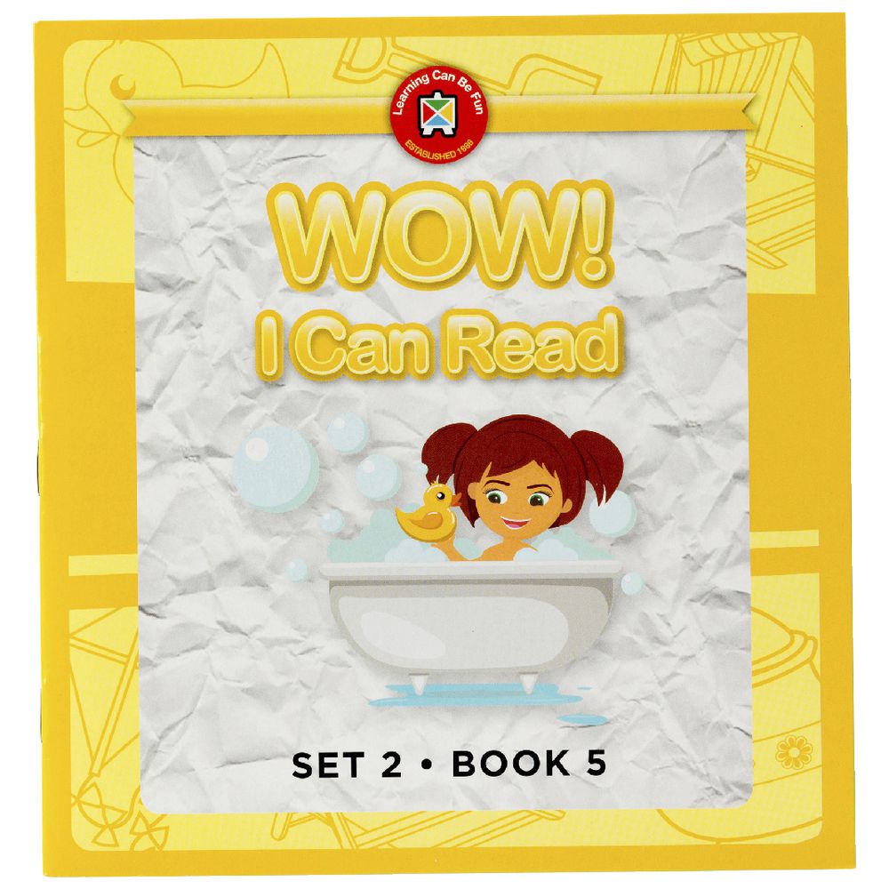 Learning Can Be Fun Wow I Can Read Books Set 2 Yellow