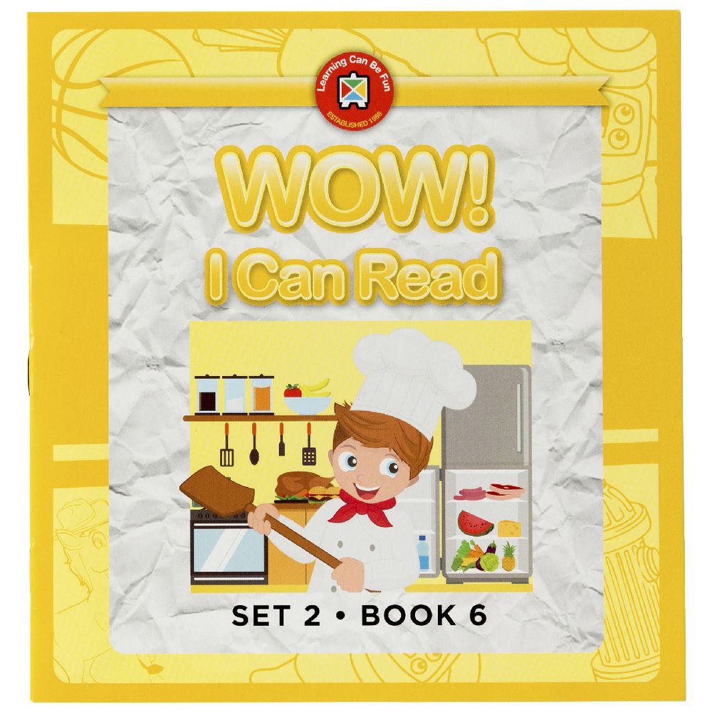 Learning Can Be Fun Wow I Can Read Books Set 2 Yellow