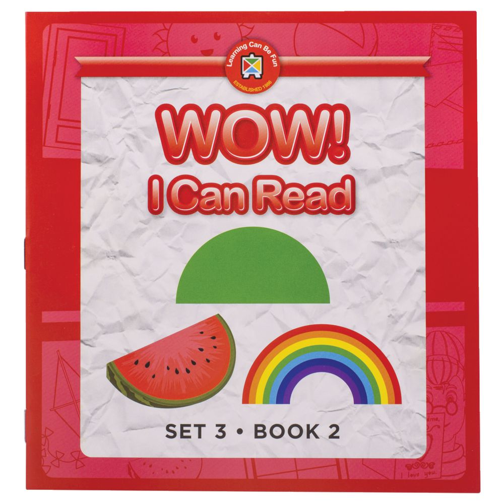 Learning Can Be Fun Wow I Can Read Books Set 3 Red