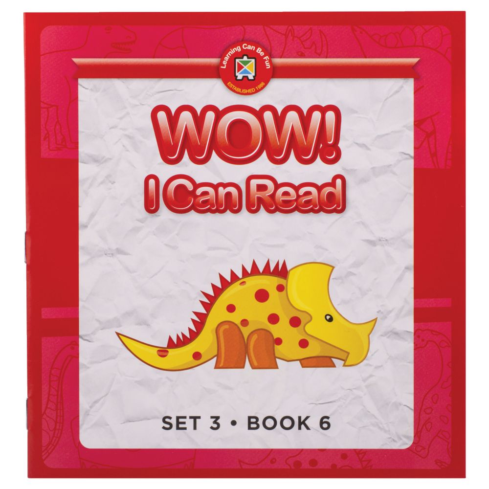 Learning Can Be Fun Wow I Can Read Books Set 3 Red