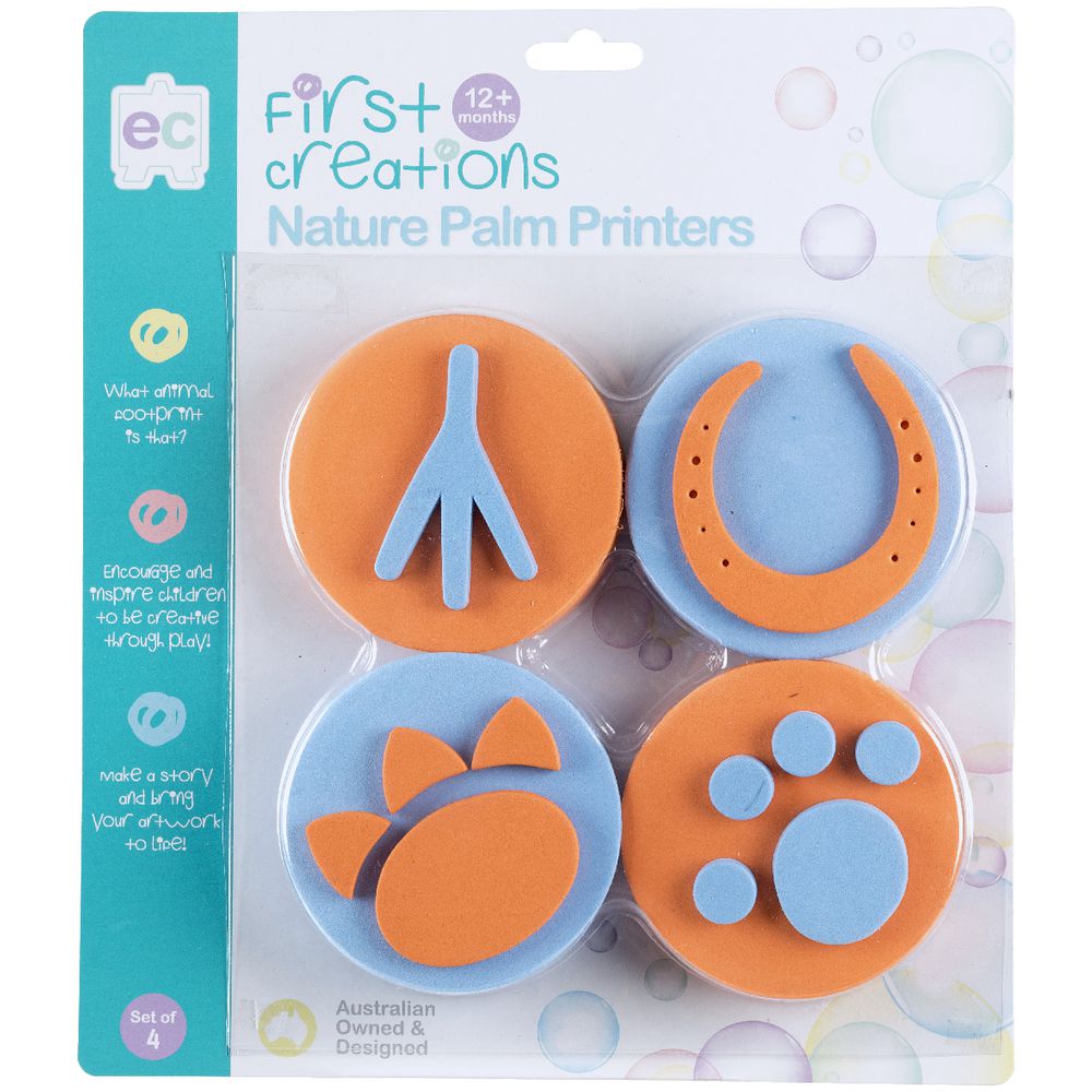 First Creations Nature Palm Printers 4 Pack