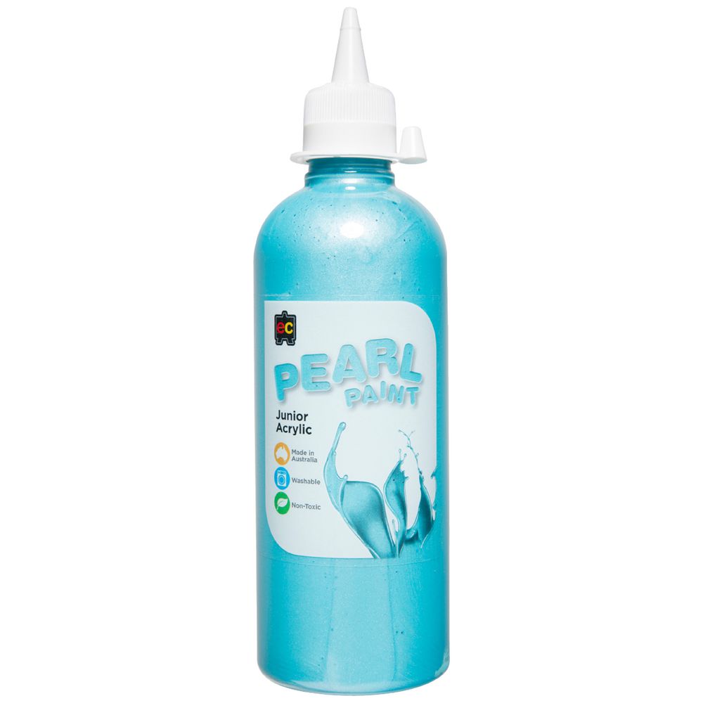 Educational Colours Pearl Paint 500mL Blue