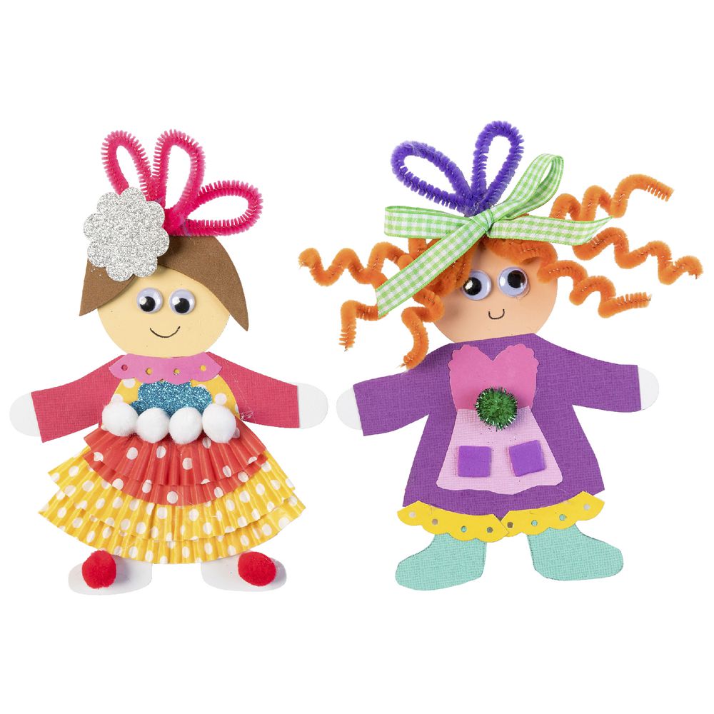 Educational Colours Fun Shapes Girls 24 Pack