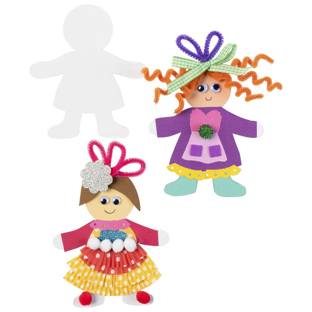 Educational Colours Fun Shapes Girls 24 Pack