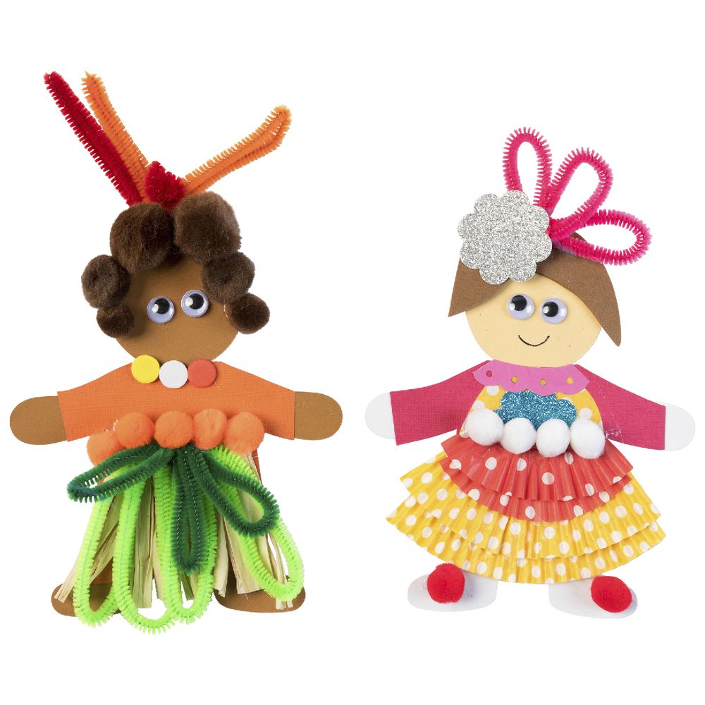Educational Colours Fun Shapes Person 24 Pack