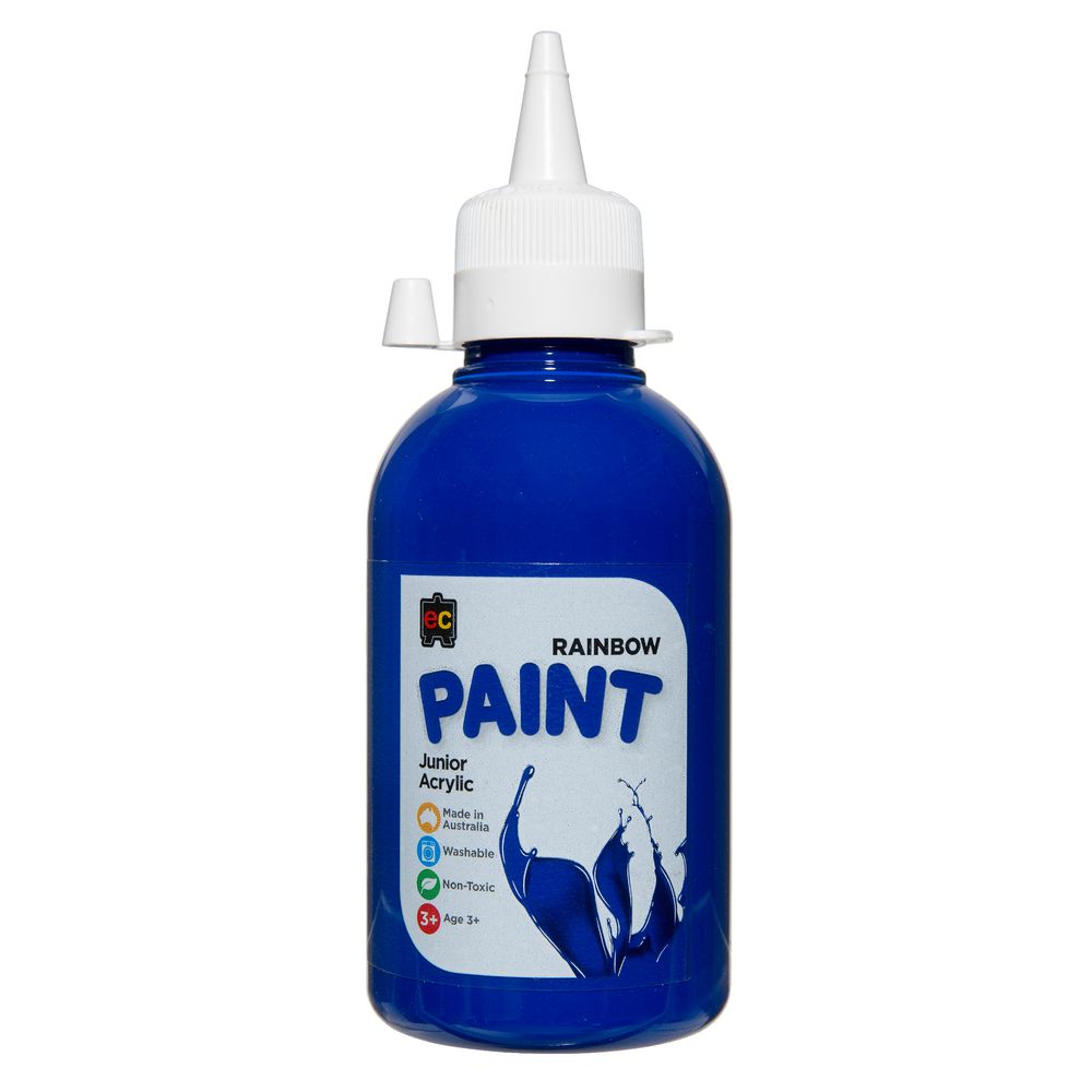 Educational Colours Acrylic Paint 250mL Blue