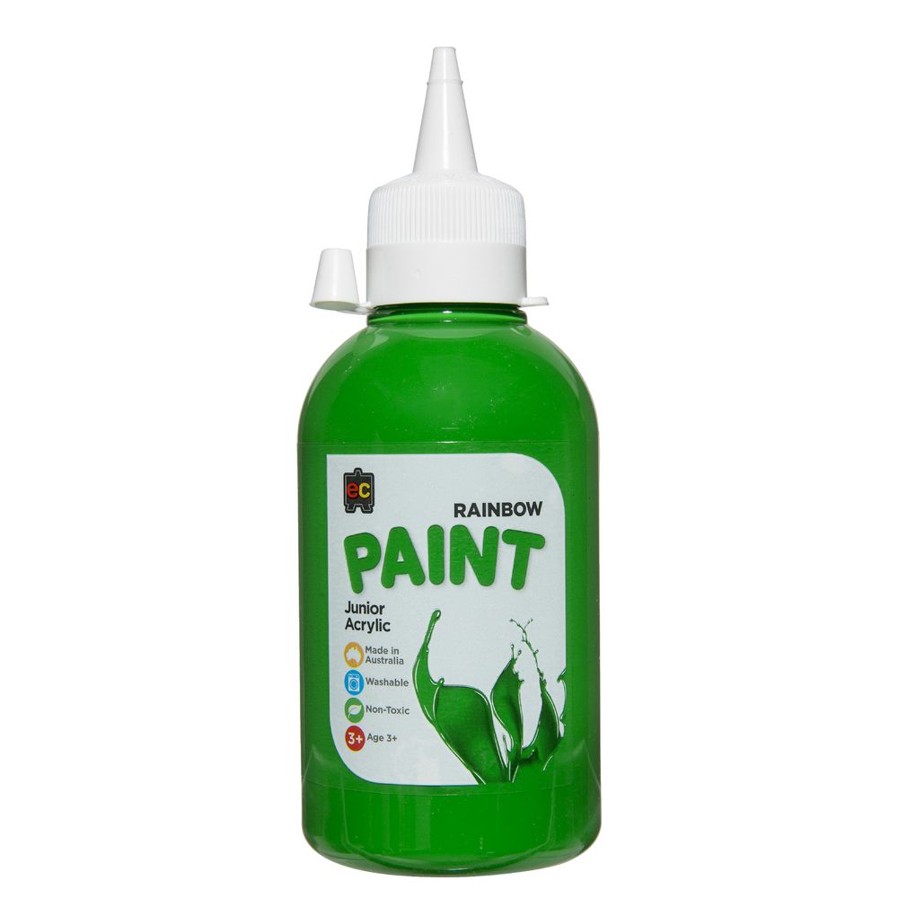 Educational Colours Acrylic Paint 250mL Leaf Green