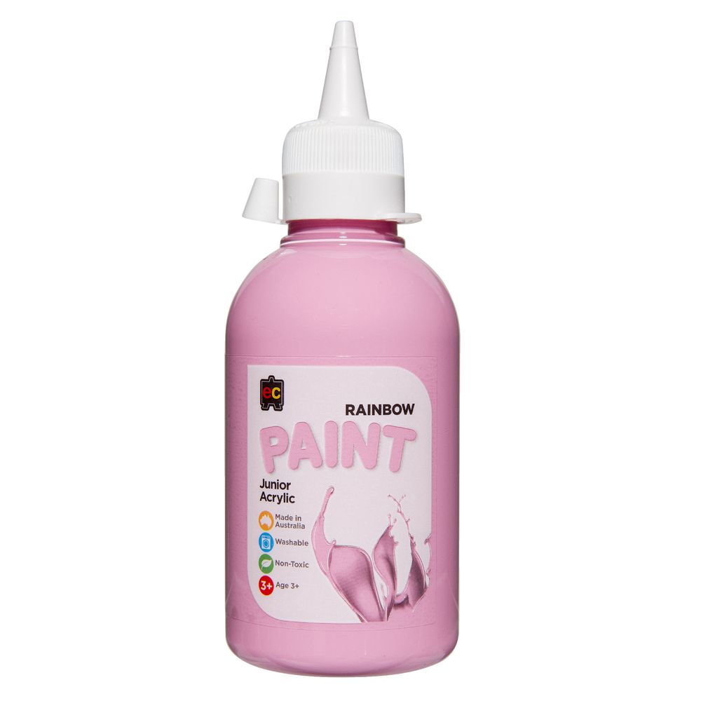 Educational Colours Acrylic Paint 250mL Pink