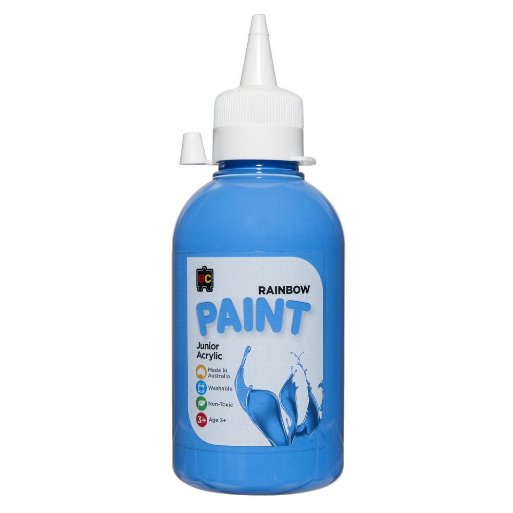 Educational Colours Acrylic Paint 250mL Sky Blue
