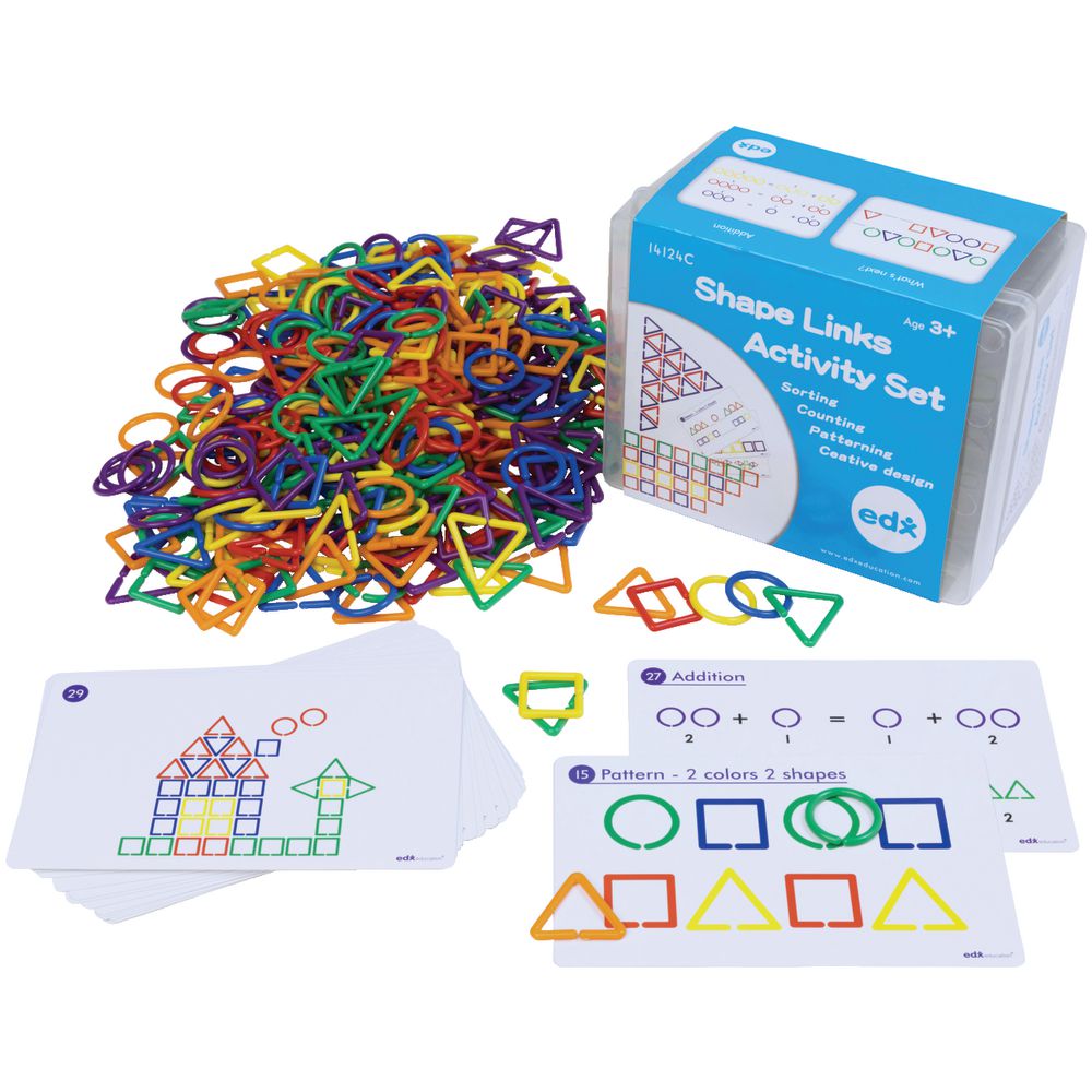EDX Education Shape Links Activity Set