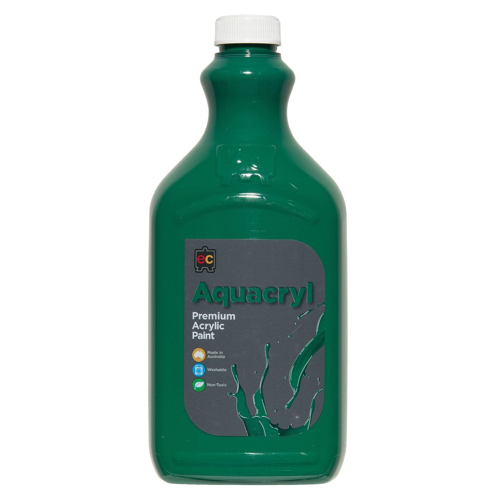 Educational Colours Aquacryl Paint 2L Forest Green