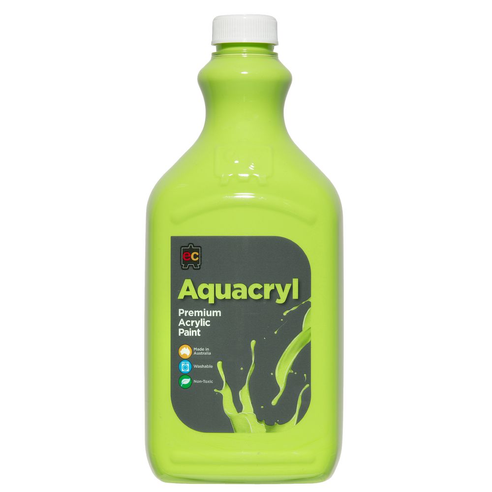 Educational Colours Aquacryl Paint 2L Light Green