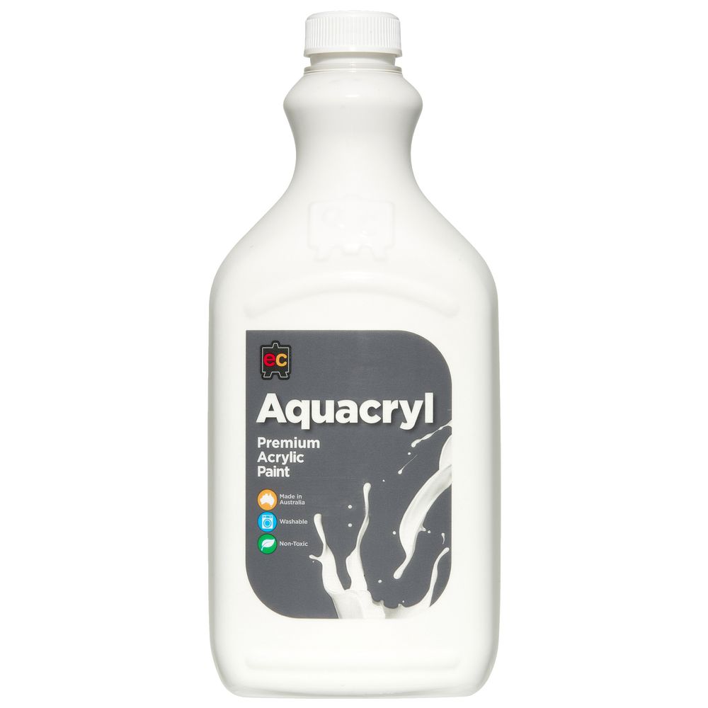 Educational Colours Aquacryl Paint 2L White