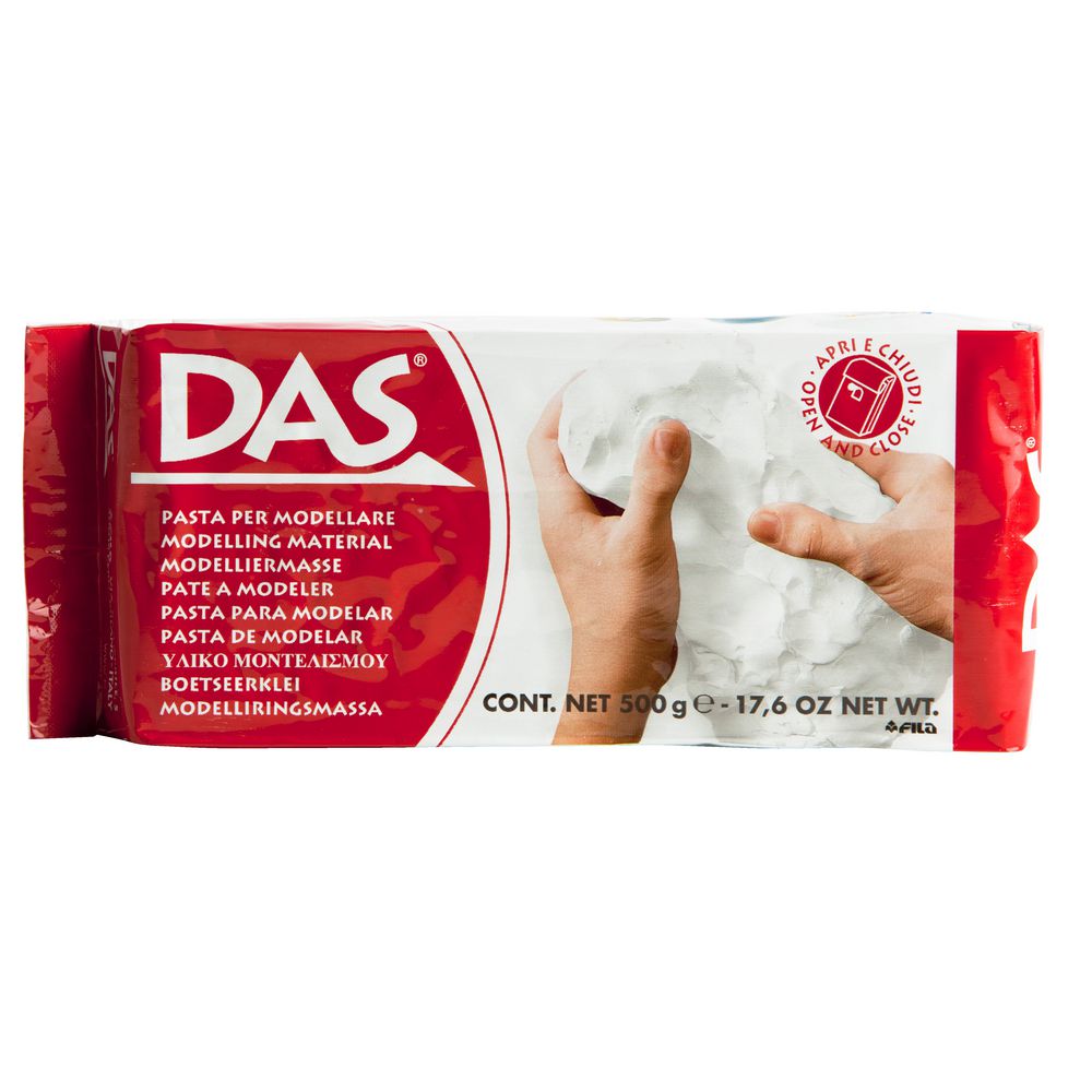 DAS Modelling Clay White 500g