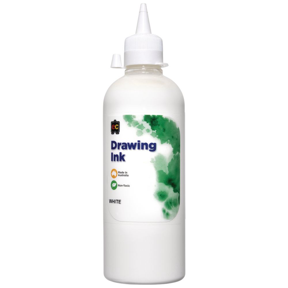 Educational Colours Drawing Ink 500mL White