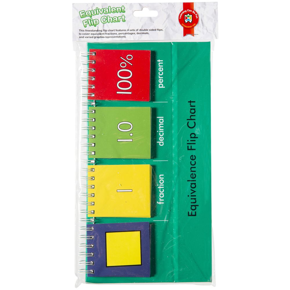Learning Can Be Fun Equivalence Flip Chart