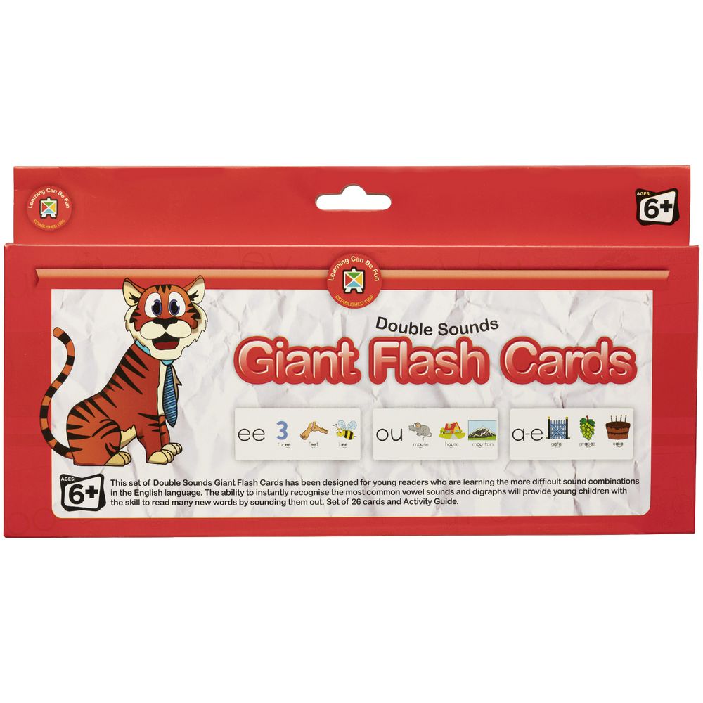 Learning Can Be Fun Double Sounds Cards