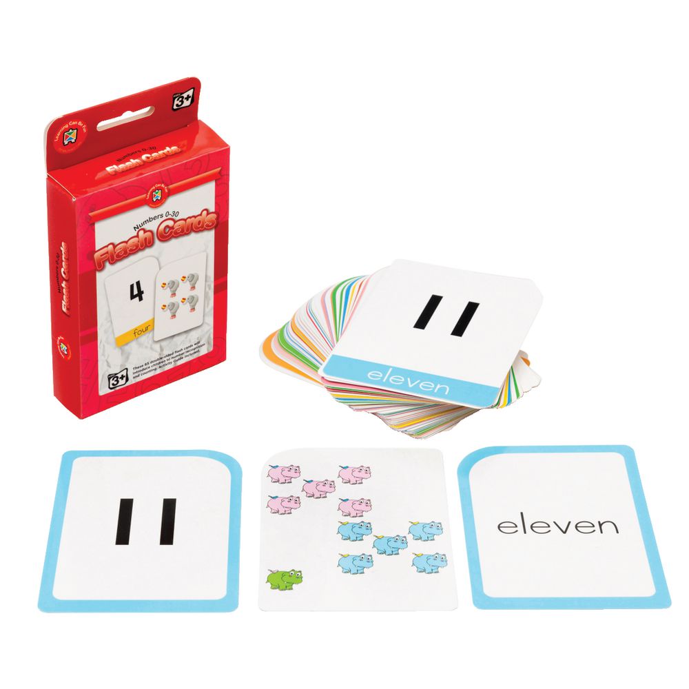 Learning Can Be Fun Flash Cards Numbers 0-30