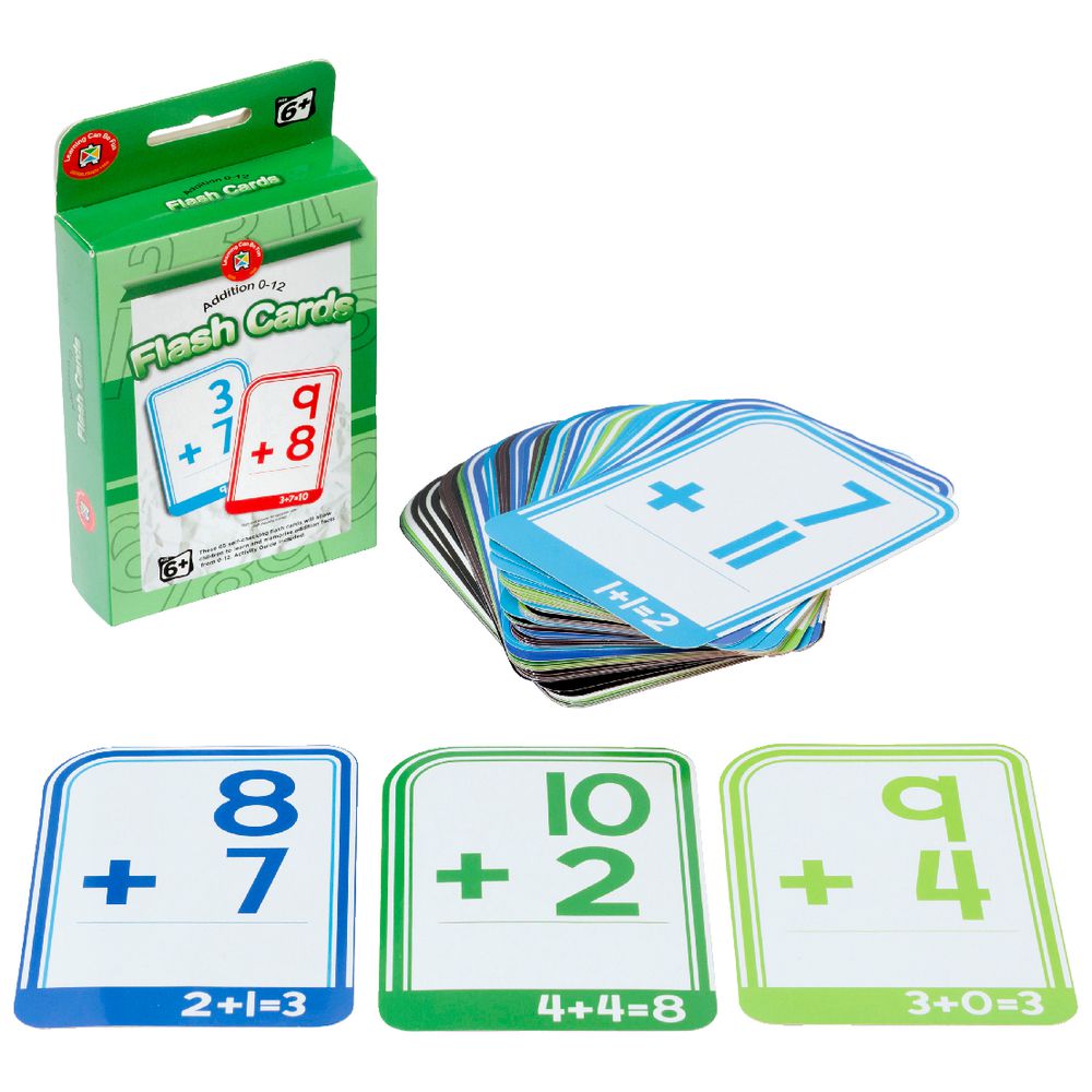 Learning Can Be Fun Flash Cards Addition 0-12