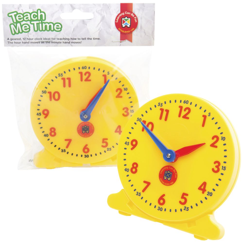 Learning Advantage Teach Me Time Clock 9314289027797 | eBay