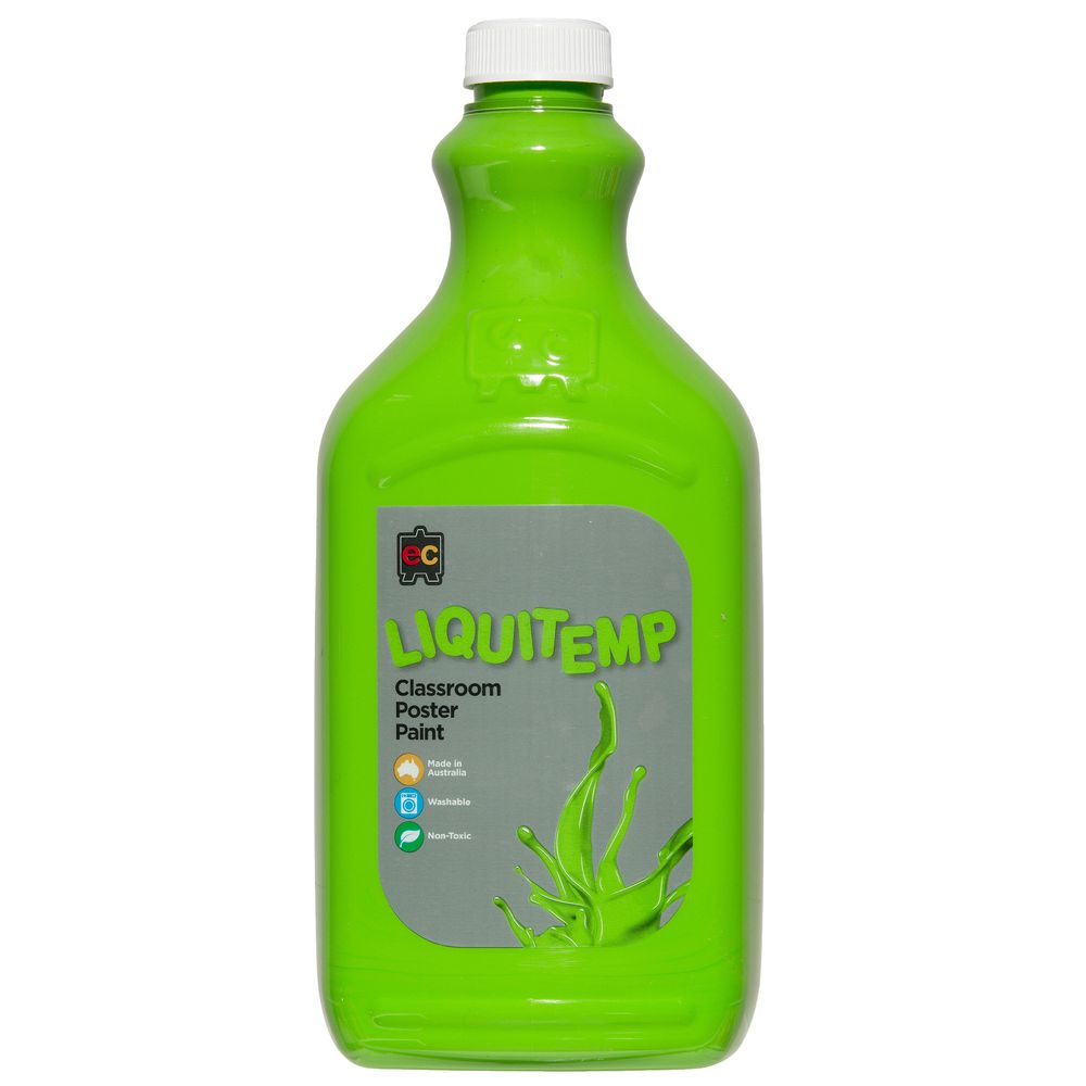 Educational Colours Liquitemp Paint 2L Leaf Green