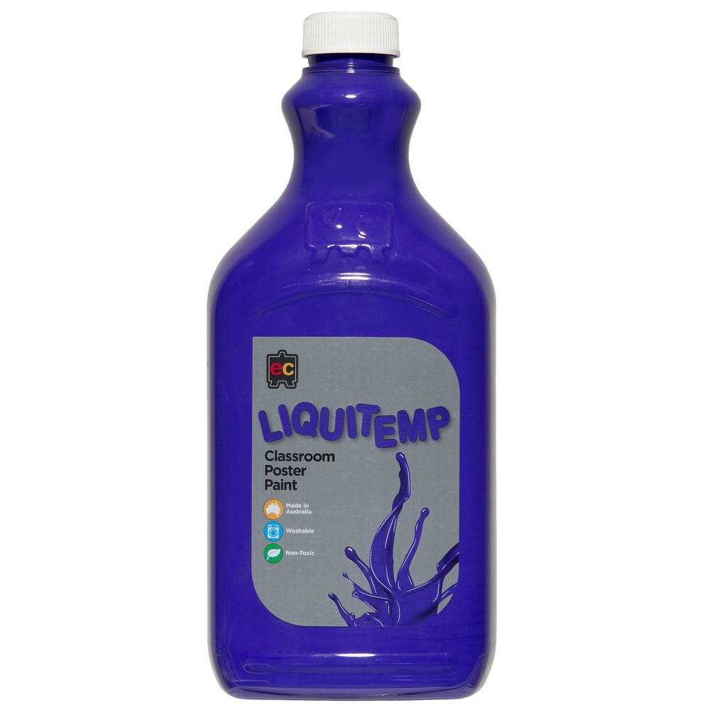 Educational Colours Liquitemp Paint 2L Purple