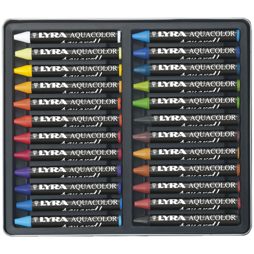 Lyra Aquacolour Crayons 24 Pack