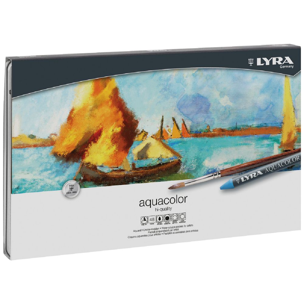 Lyra Aquacolour Crayons 48 Pack