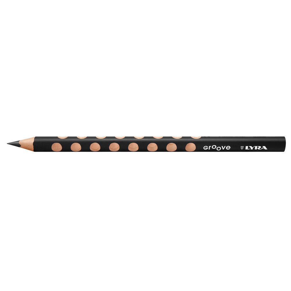 Lyra Groove Pencil Black