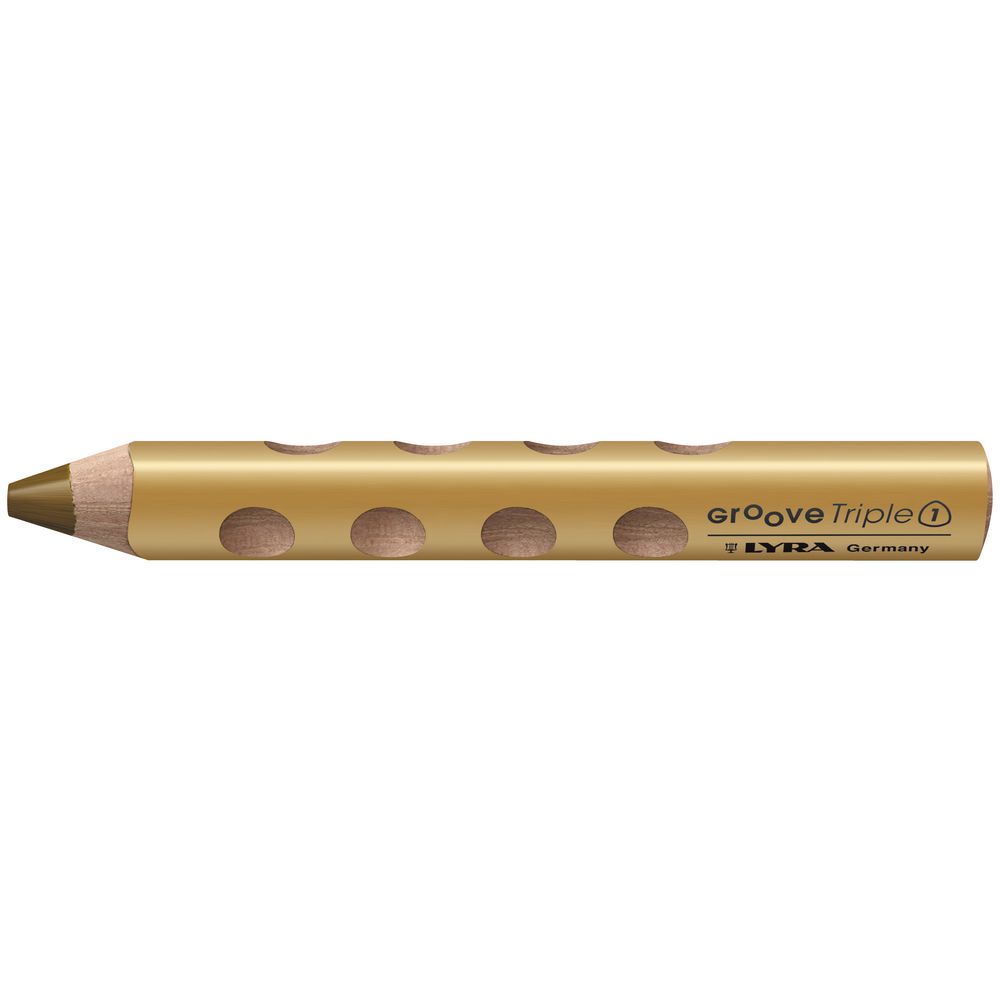 Lyra Triple 1 Pencil Gold