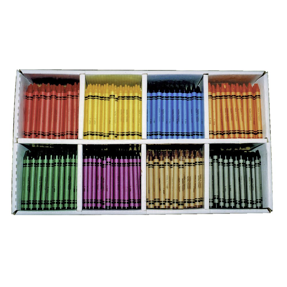 Educational Colours Crayons 800 Pack
