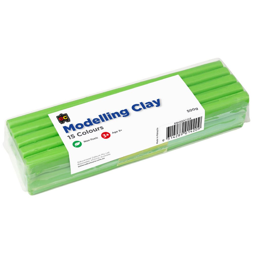 Educational Colours Modelling Clay Green 500g