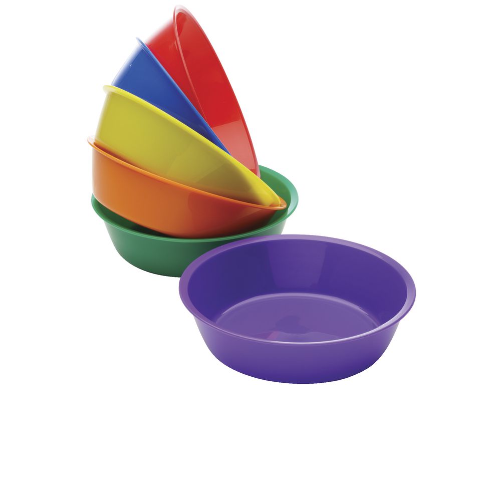 Educational Colours Sponge Bowls 6 Pack
