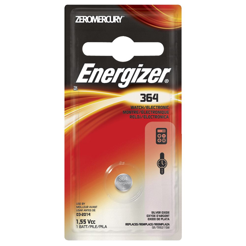 Energizer 364 Watch and Calculator Battery