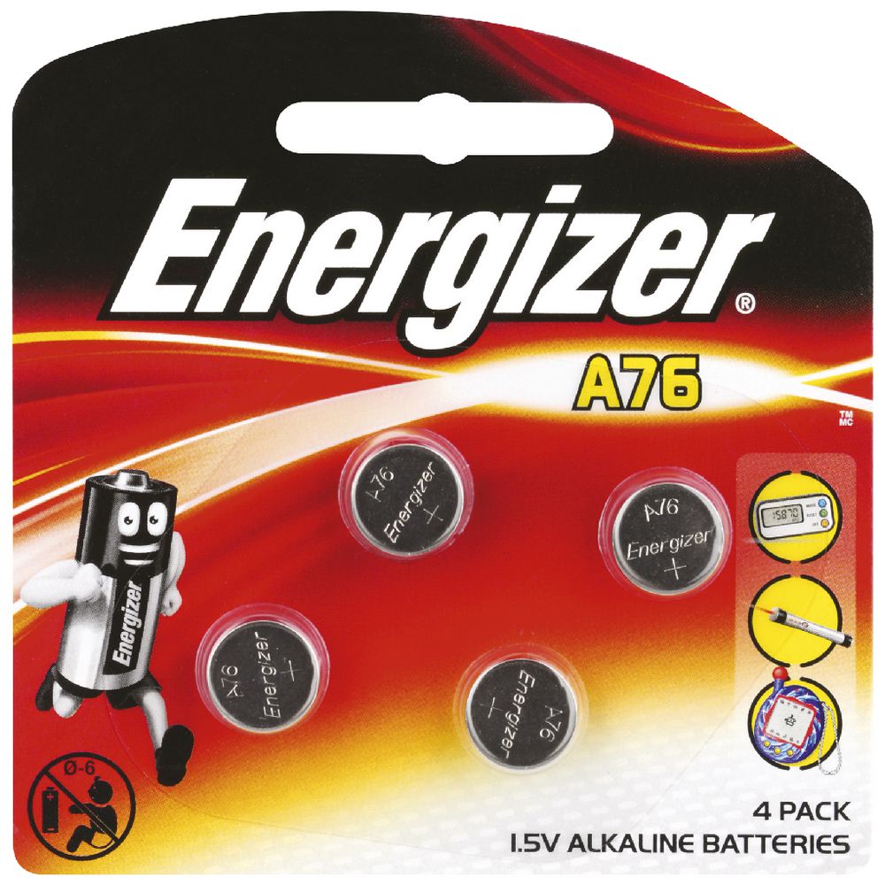 Energizer A76 Battery 4pk