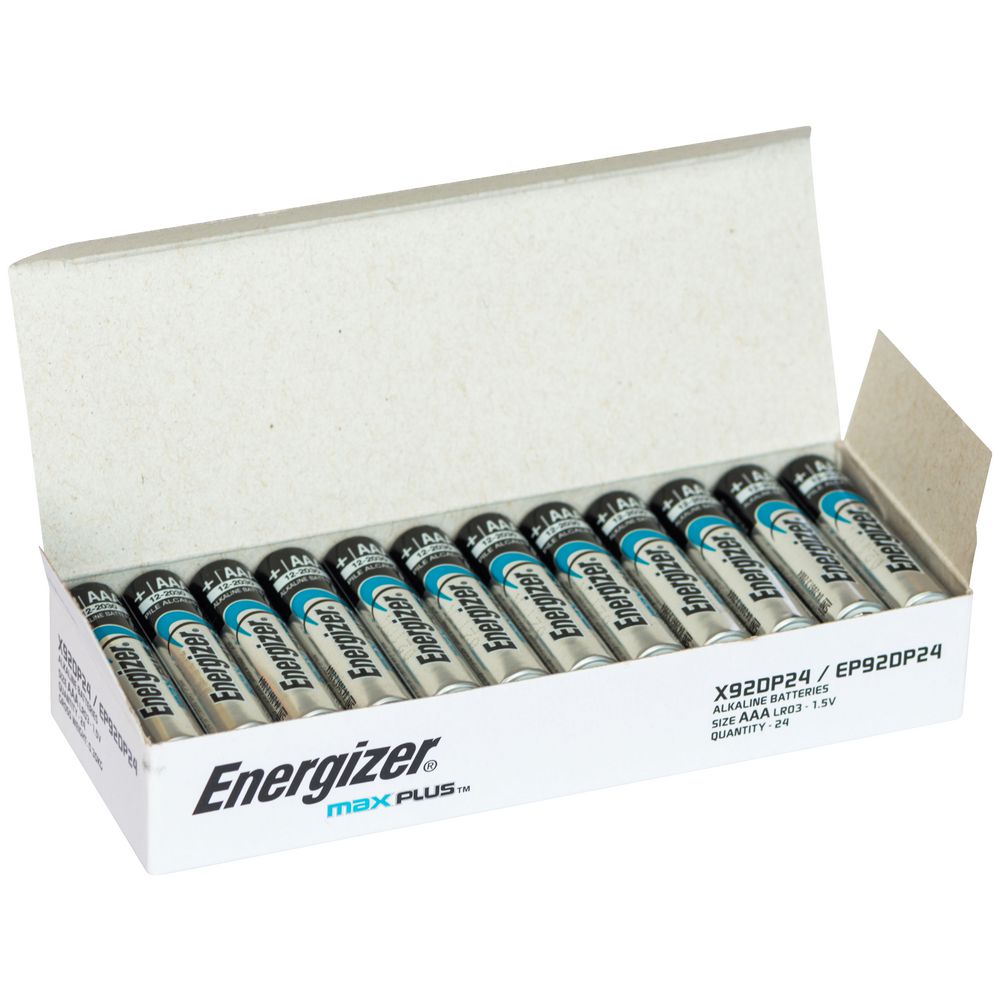 Energizer MAX Plus Advanced AAA Alkaline Batteries 24 Pack