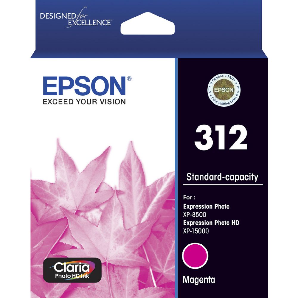 Epson 312 Photo HD Ink Cartridge Magenta