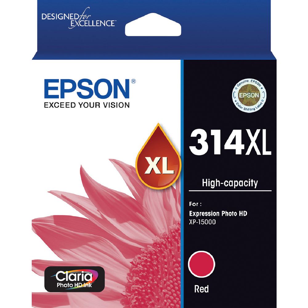 Epson 314XL Photo HD Ink Cartridge Red
