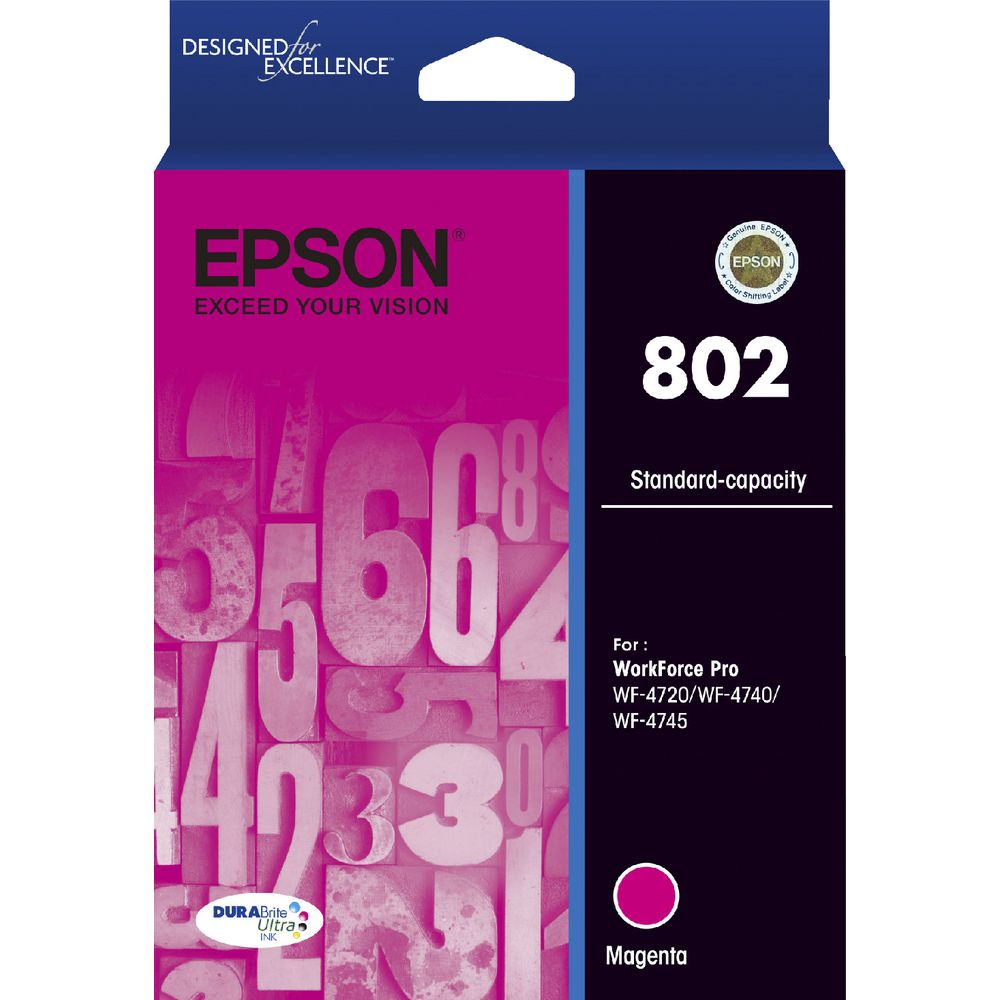 Epson 802 Ink Cartridge Magenta