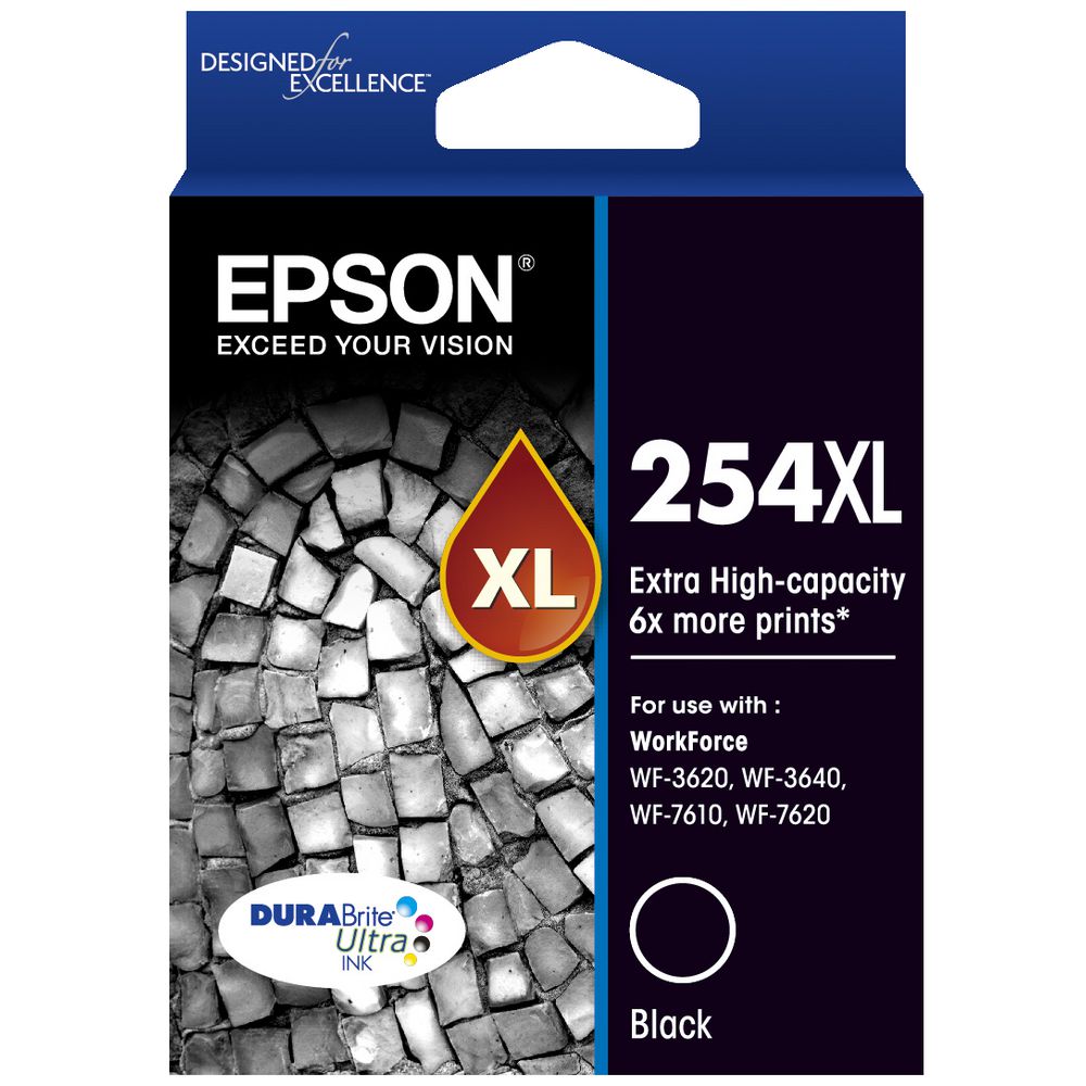 Epson 254XL High Capacity Ink Cartridge Black