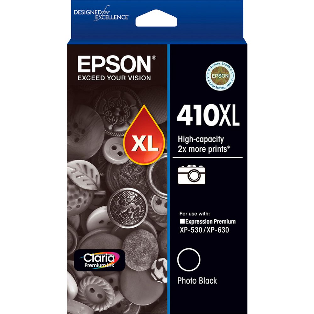 Epson 410XL Ink Cartridge Photo Black