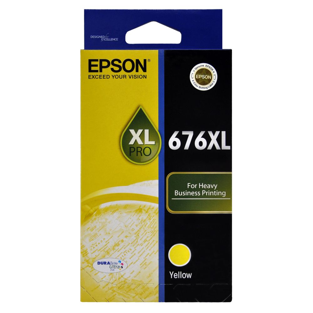 Epson 676XL Ink Cartridge Yellow