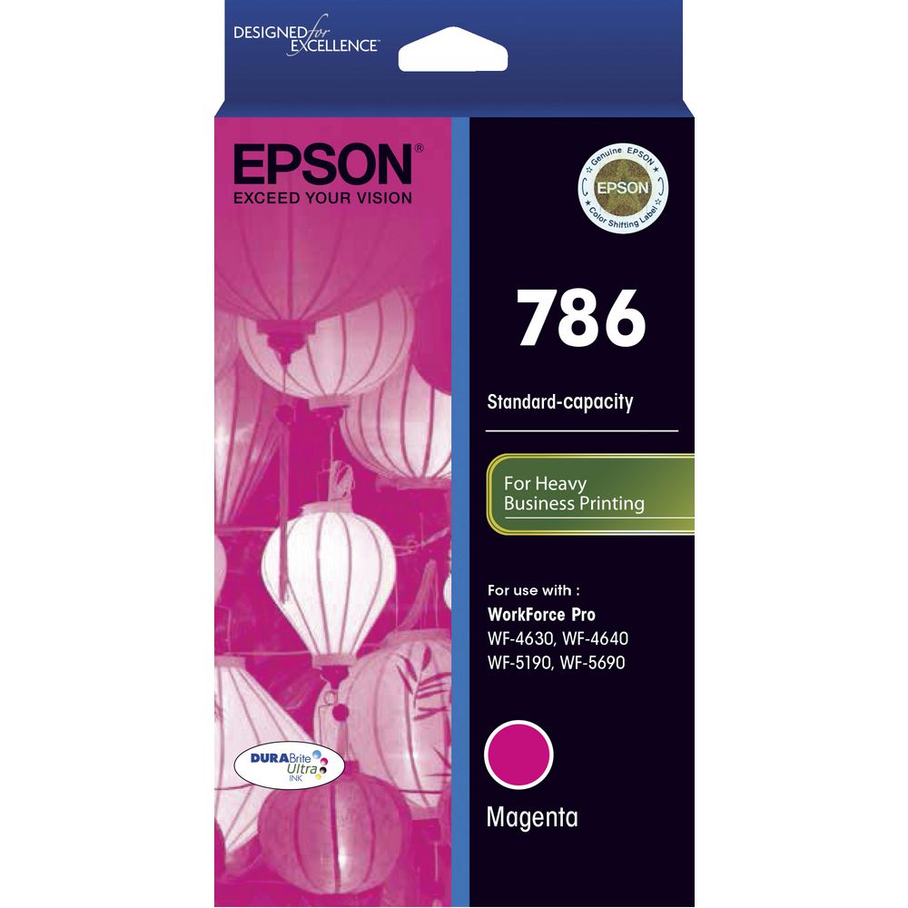 Epson DURABrite Ultra 786 Ink Cartridge Magenta