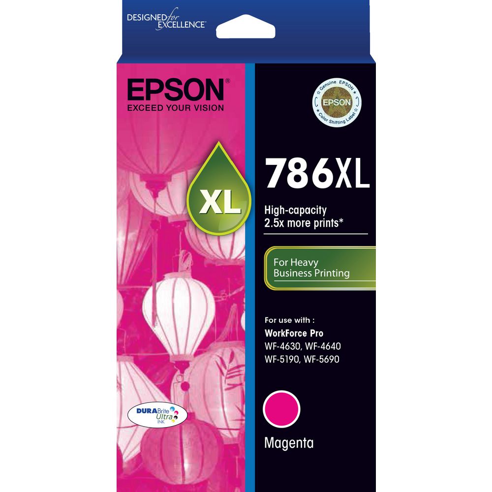 Epson DURABrite Ultra 786XL Ink Cartridge Magenta