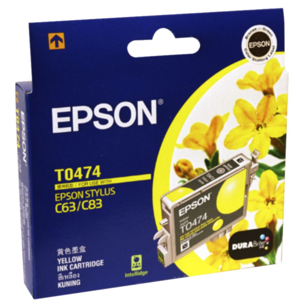 Epson Ink Cartridge Yellow T0474