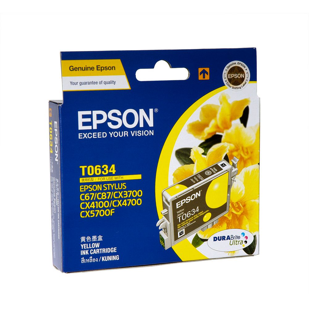 Epson Ink Cartridge Yellow T0634