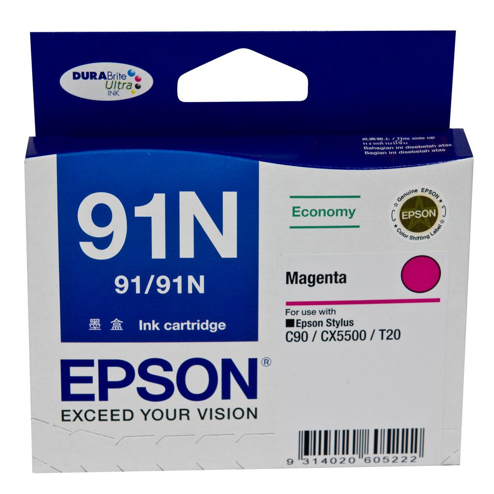 Epson 91 Ink Cartridge Magenta