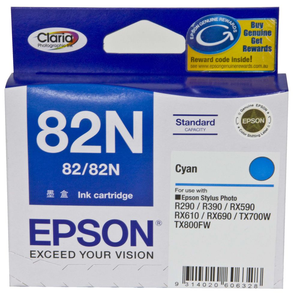 Epson 82N Ink Cartridge Cyan