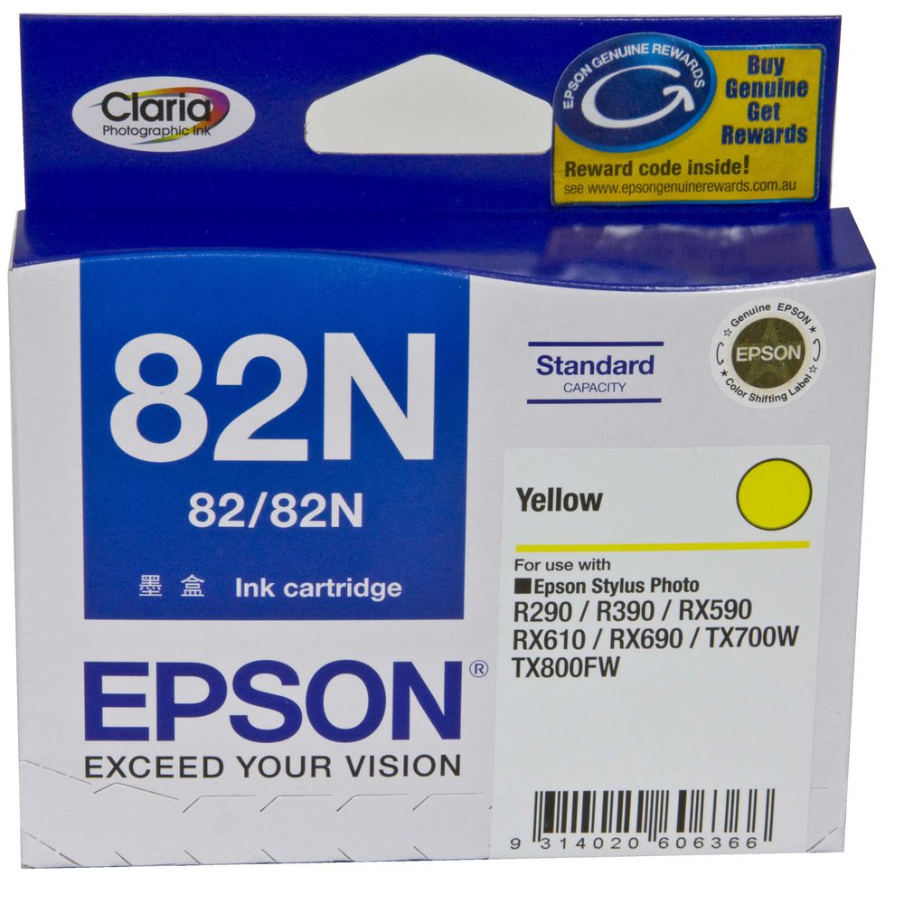 Epson 82N Ink Cartridge Yellow